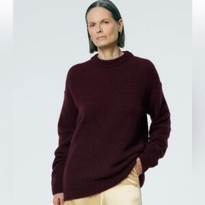 Tibi Mohair Crewneck Pullover